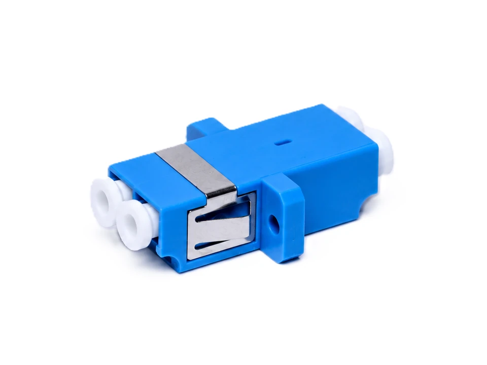 optikai adapter LC duplex kék
